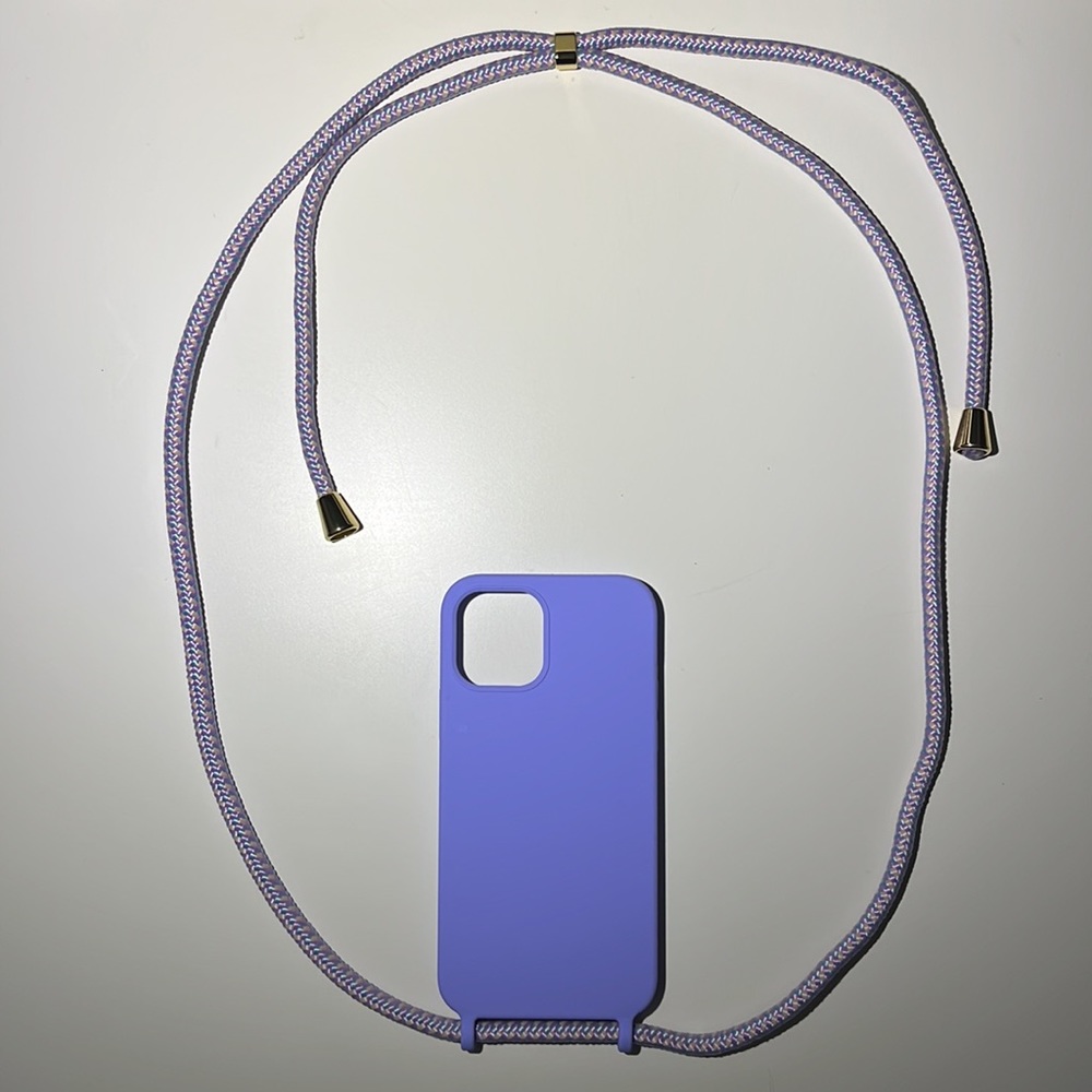 iPhone 12 case with lanyard strap - Picture 2 of 4